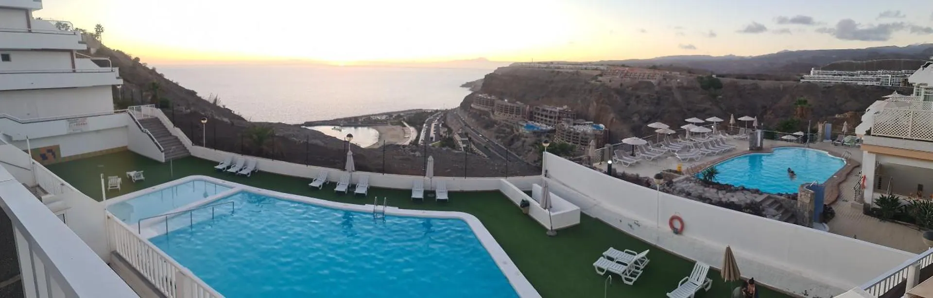 Puerto Rico, Balkon Amadores, Top Sea And Tenerife View Mogán Appartamento