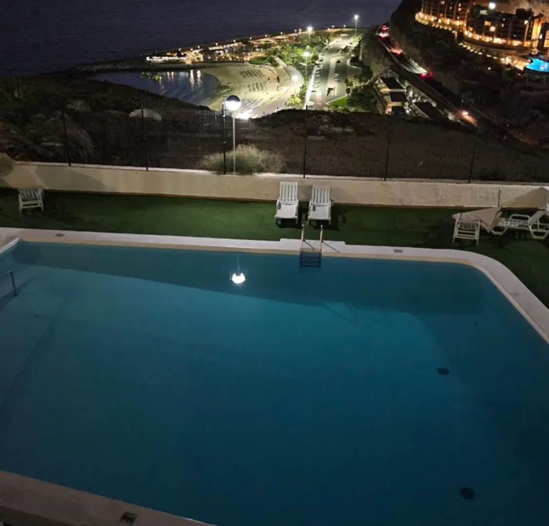 Puerto Rico, Balkon Amadores, Top Sea And Tenerife View Mogán