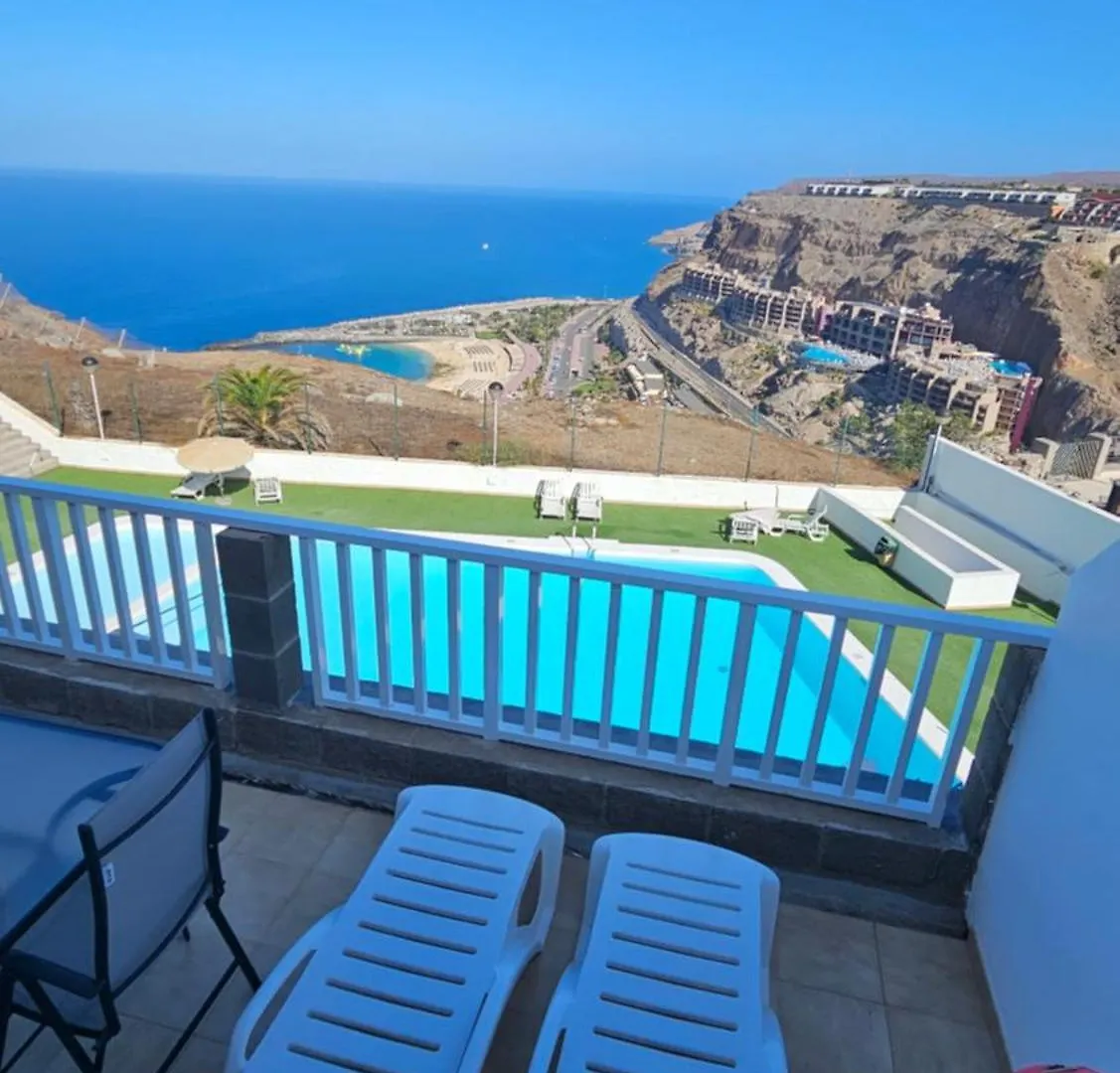 Puerto Rico, Balkon Amadores, Top Sea And Tenerife View Mogán